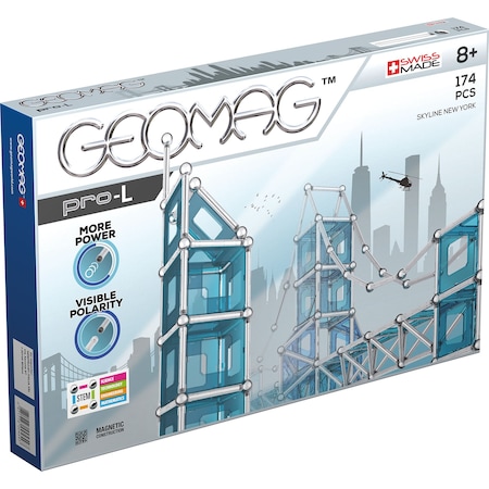 Geomag Geomag PRO L Building Set, 174-Piece Set 027